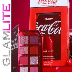 Glamlite X Coca Cola Cherry Palette